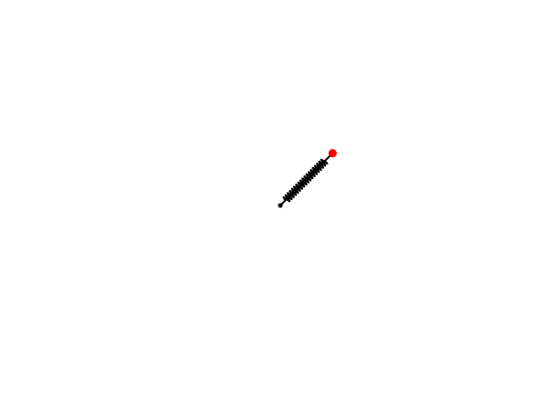 The spring pendulum