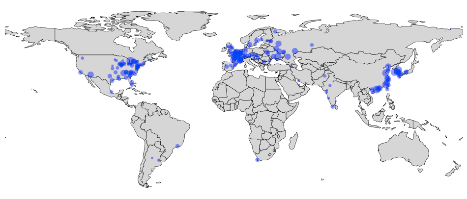 Nuclear power plants of the world