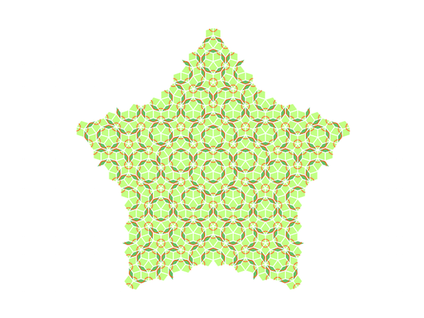 Penrose tiling example 3